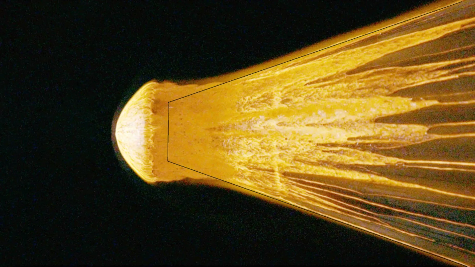 Meteors don't just burn up. What really happens is far more violent